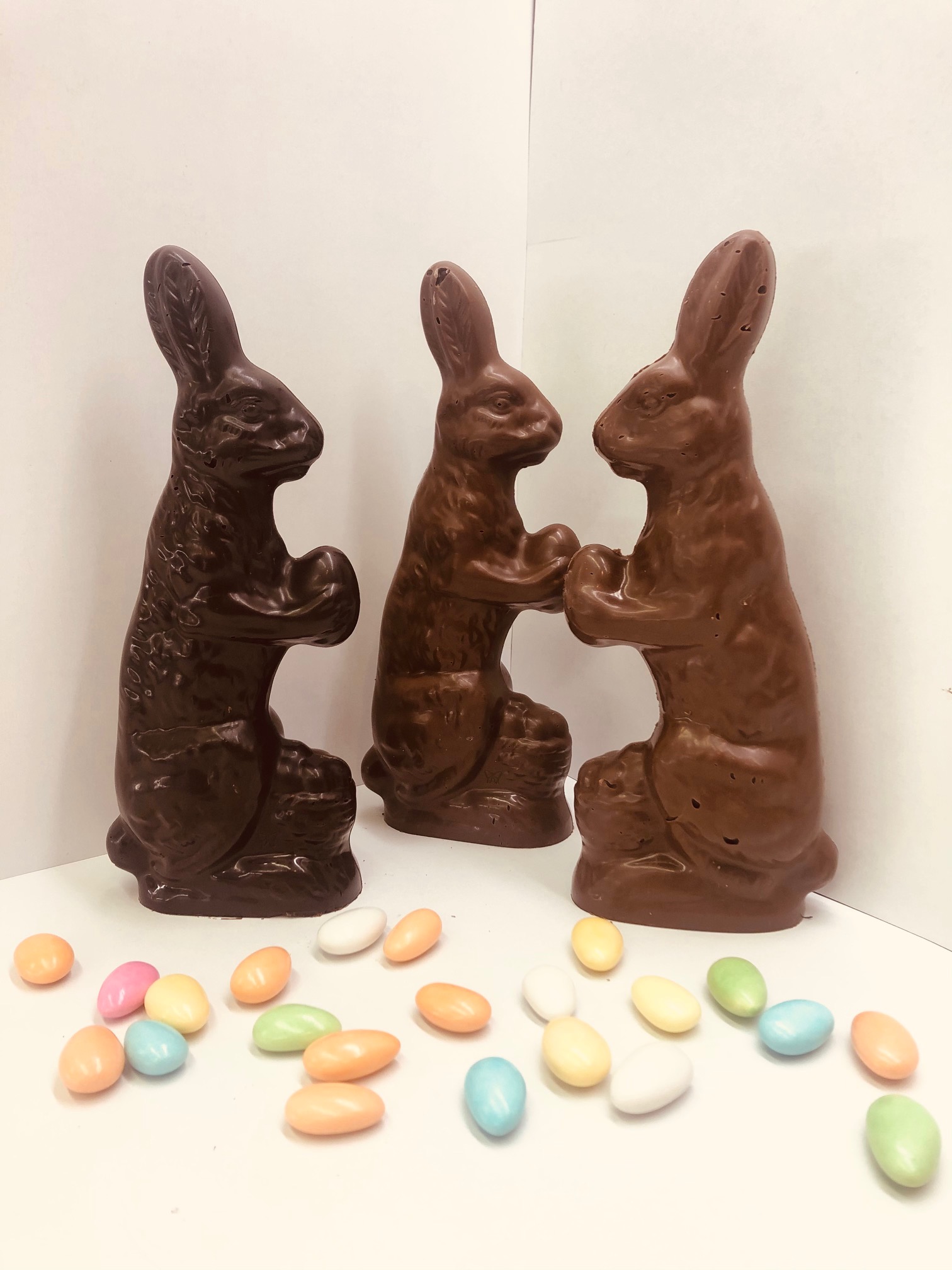 18 oz Chocolate Easter Bunny | Kehr's Candies Milwaukee, Wisconsin